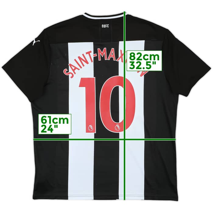 2019-20 Newcastle Home Shirt Saint-Maximin #10 - 7/10 - (XL)