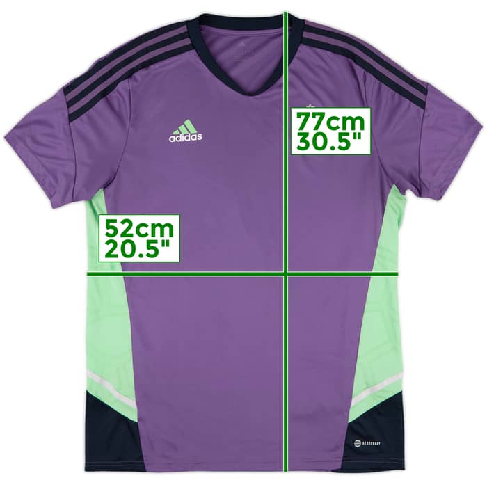 2022-23 Real Madrid adidas Training Shirt - 10/10 - (L)