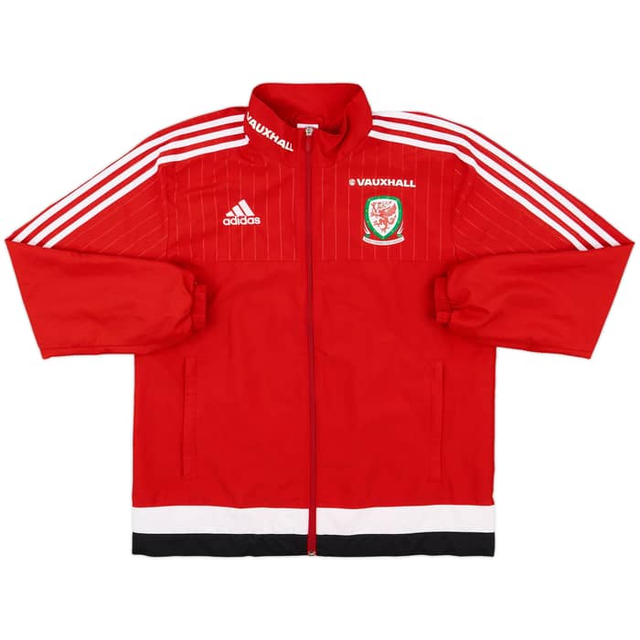 2014-15 Wales adidas Track Jacket - 10/10 - (M)