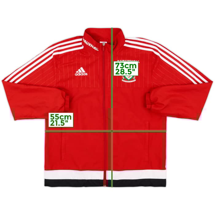 2014-15 Wales adidas Track Jacket - 10/10 - (M)