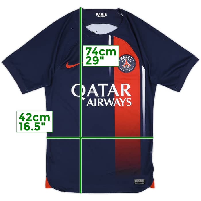 2023-24 Paris Saint-Germain Home Shirt - 7/10 - (XS)