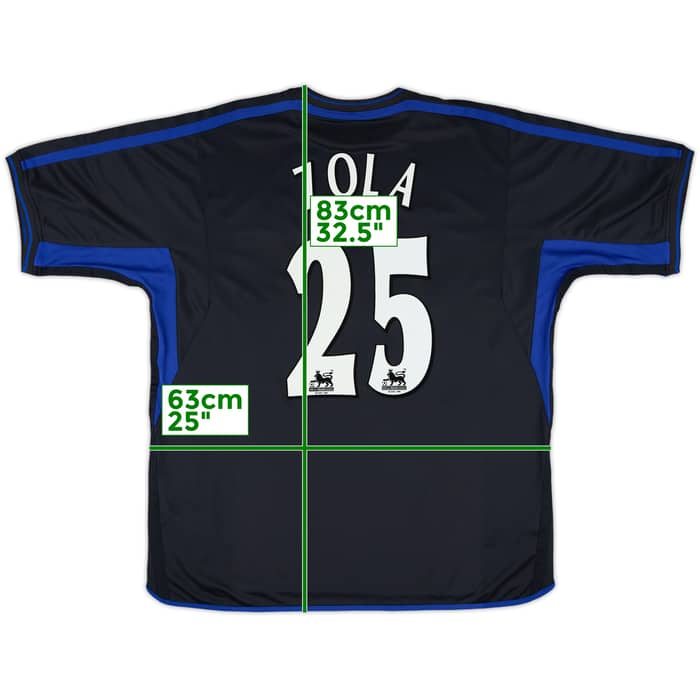 2002-04 Chelsea Away Shirt Zola #25 - 10/10 - (XXL)