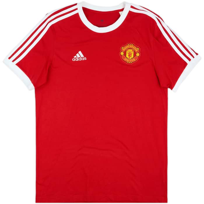 2022-23 Manchester United adidas Cotton Tee - 10/10 - (M)