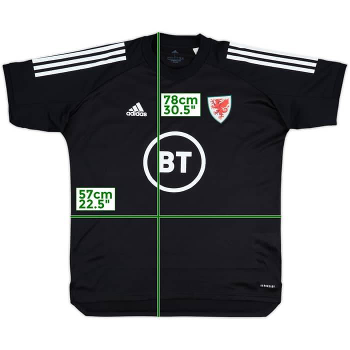 2020-21 Wales adidas Training Shirt - 9/10 - (L)