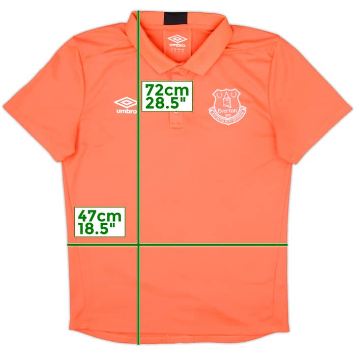 2015-16 Everton Umbro Polo Shirt - 8/10 - (M)