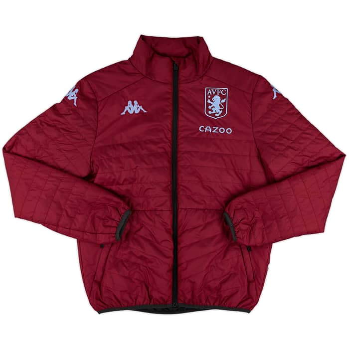 2021-22 Aston Villa Kappa Bench Coat - 8/10 - (S)