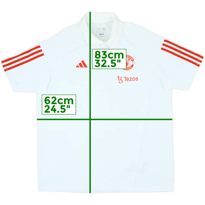 2024-25 Manchester United adidas Polo Shirt - 7/10 - (XL)