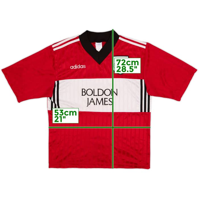 1997-98 Crewe Alexandra Home Shirt - 8/10 - (L)