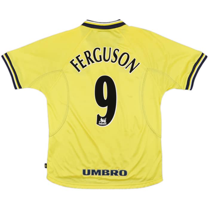 1998-99 Everton Third Shirt Ferguson #9 - 9/10 - (L)