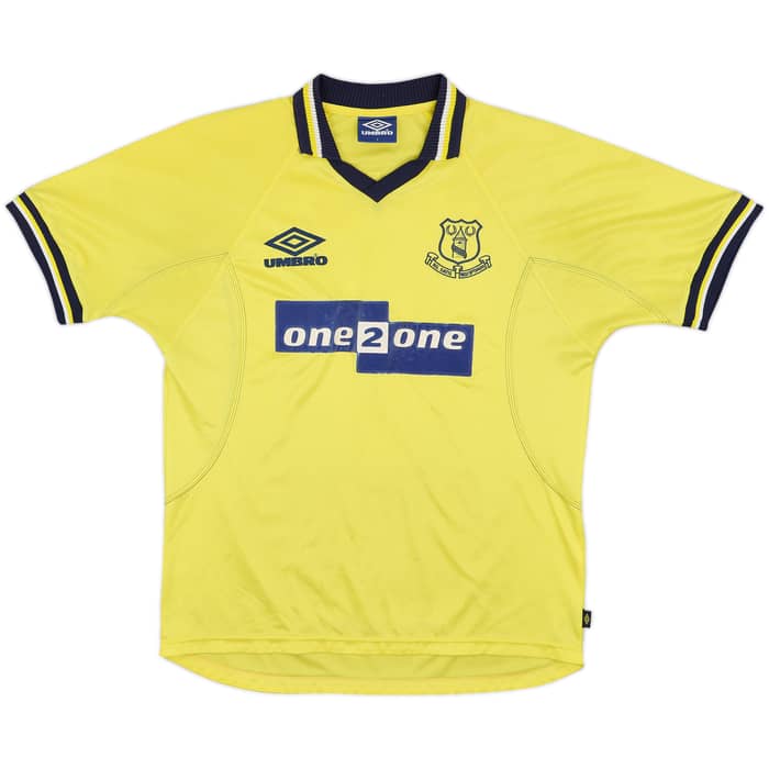 1998-99 Everton Third Shirt Ferguson #9 - 9/10 - (L)