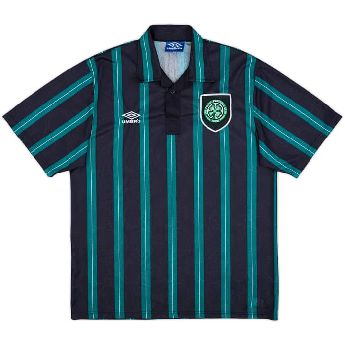 1992-93 Celtic Away Shirt - 9/10 - (L)