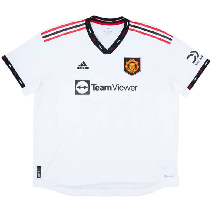 2022-23 Manchester United Authentic Away Shirt Russo #23 - 8/10 - (XXL)
