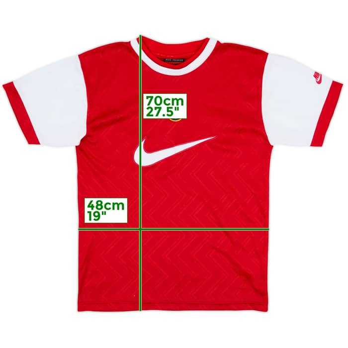 1996-97 Arsenal Nike Training Shirt - 9/10 - (XL.Boys)