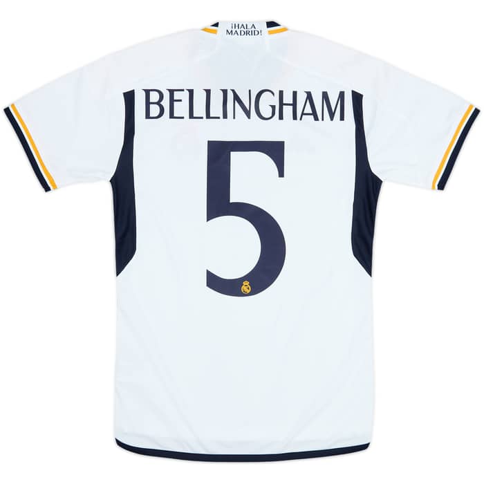 2023-24 Real Madrid Home Shirt Bellingham #5 (S)