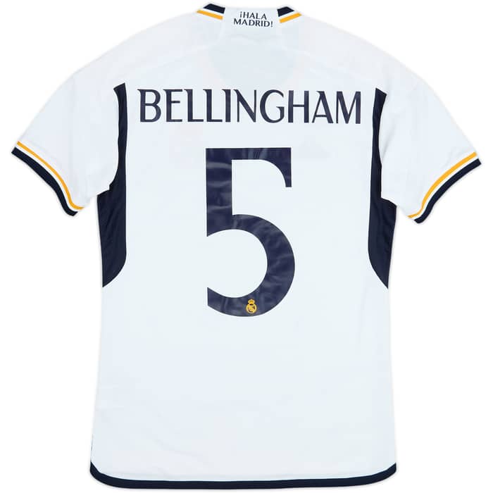 2023-24 Real Madrid Camiseta Local Bellingham #5 (S)