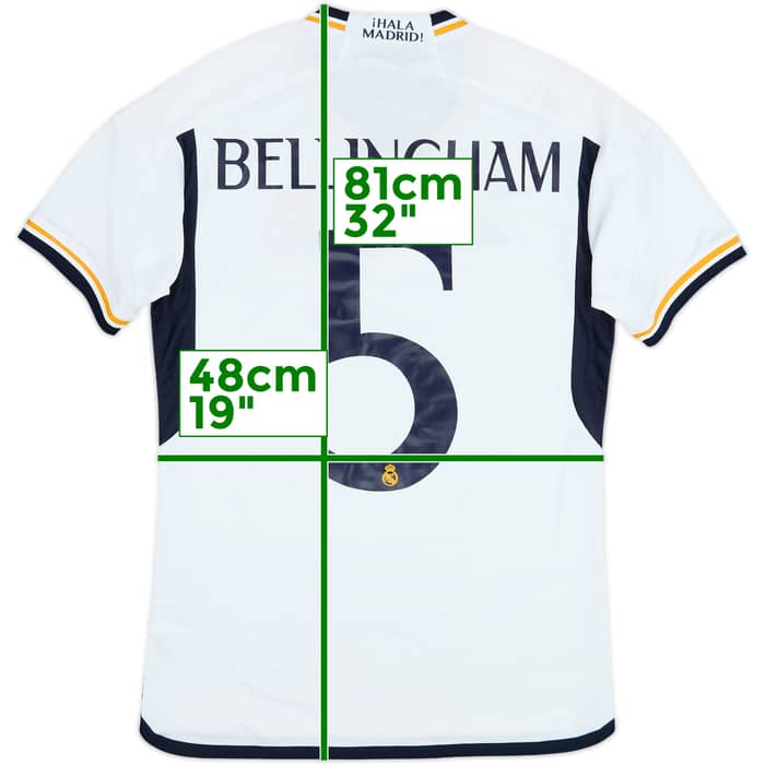 2023-24 Real Madrid Camiseta Local Bellingham #5 (S)
