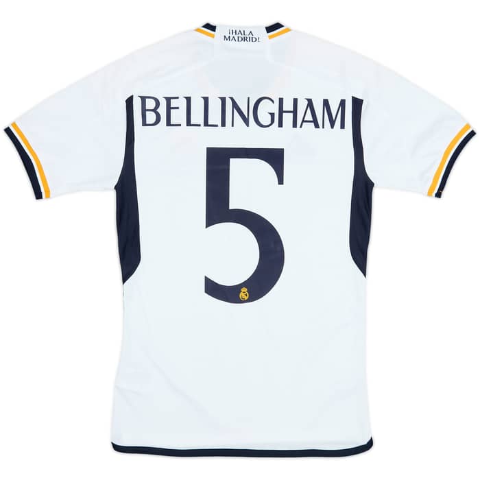 2023-24 Real Madrid Home Shirt Bellingham #5 (XS)