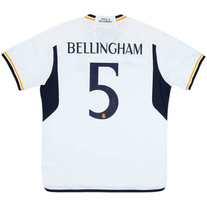 2023-24 Real Madrid Home Shirt Bellingham #5 (XL)