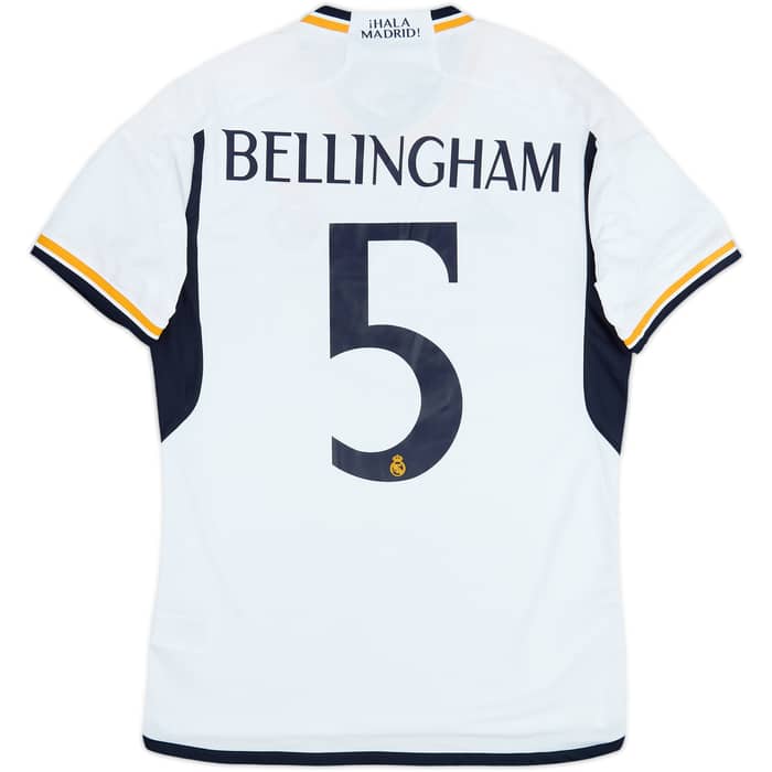 2023-24 Real Madrid Home Shirt Bellingham #5 (M)