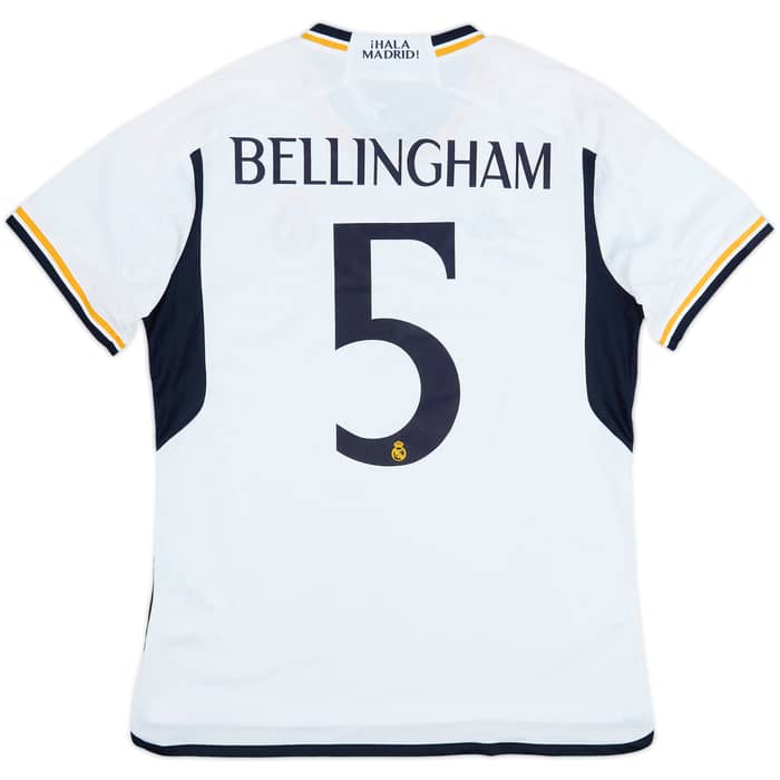 2023-24 Real Madrid Home Shirt Bellingham #5 (L)