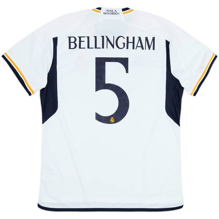 2023-24 Real Madrid Home Shirt Bellingham #5 (XL)