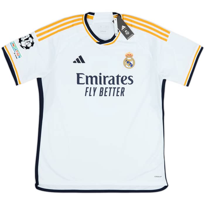 2023-24 Real Madrid Home Shirt Bellingham #5 (XL)