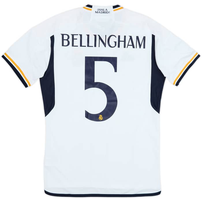 2023-24 Real Madrid Home Shirt Bellingham #5 (M)