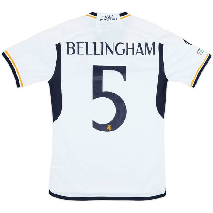 2023-24 Real Madrid Home Shirt Bellingham #5 (S)