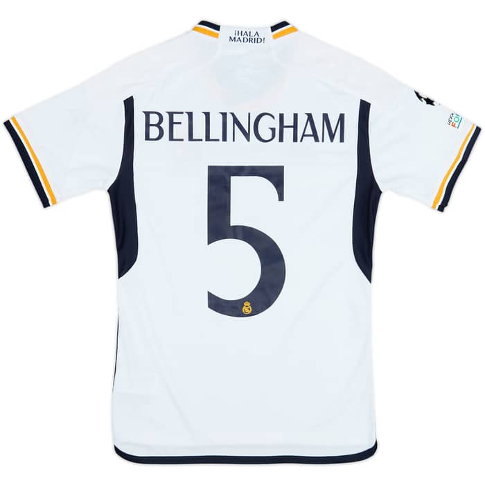 2023-24 Real Madrid Home Shirt Bellingham #5 (S)