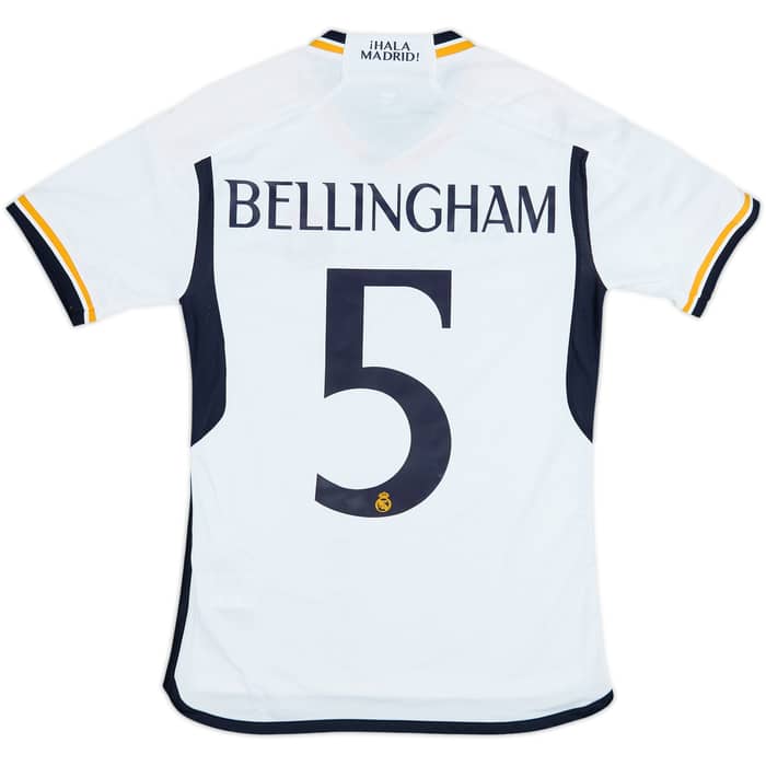2023-24 Real Madrid Home Shirt Bellingham #5 (XS)