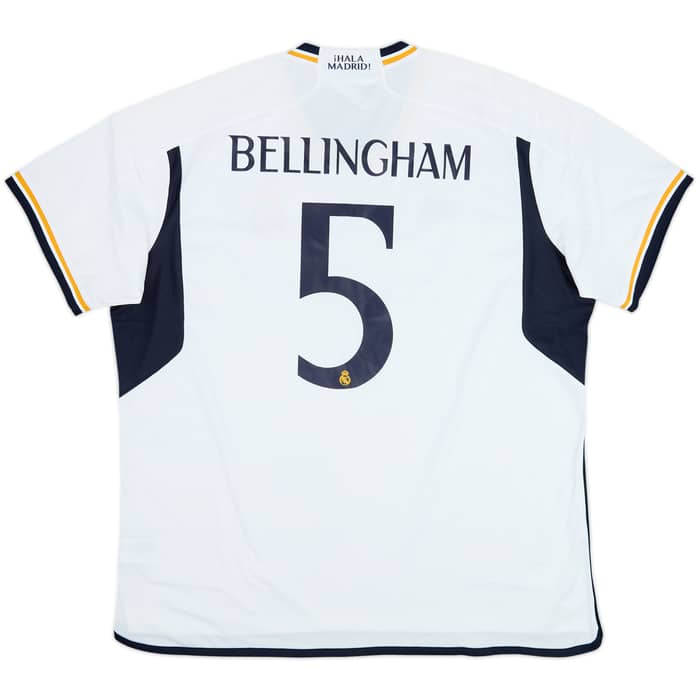 Camiseta de local del Real Madrid 2023-24 Bellingham #5 (3XL)