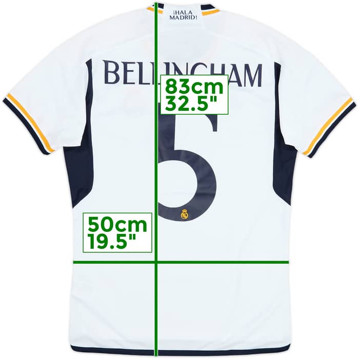 2023-24 Real Madrid Camiseta Local Bellingham #5 (M)