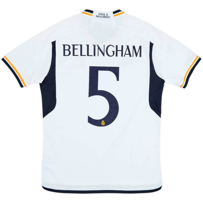 2023-24 Real Madrid Camiseta Local Bellingham #5 (L)
