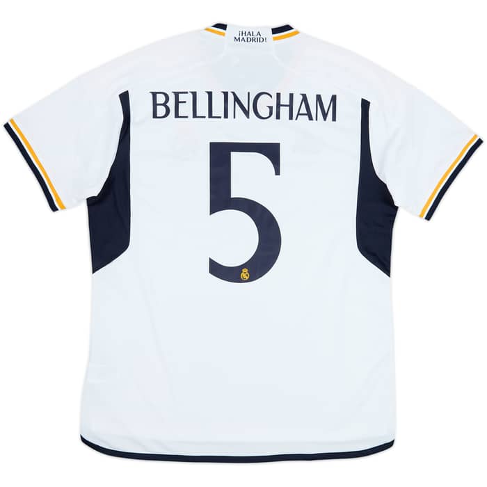 2023-24 Real Madrid Home Shirt Bellingham #5 (XL)