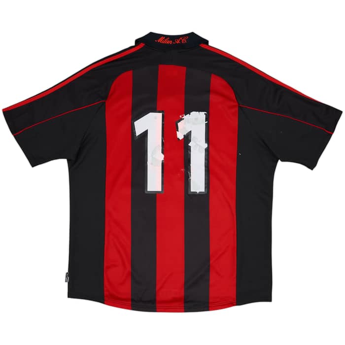 2000-02 AC Milan Home Shirt # - 5/10 - (XL)