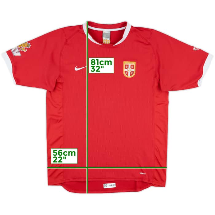 2007-08 Serbia Home Shirt - 6/10 - (L)