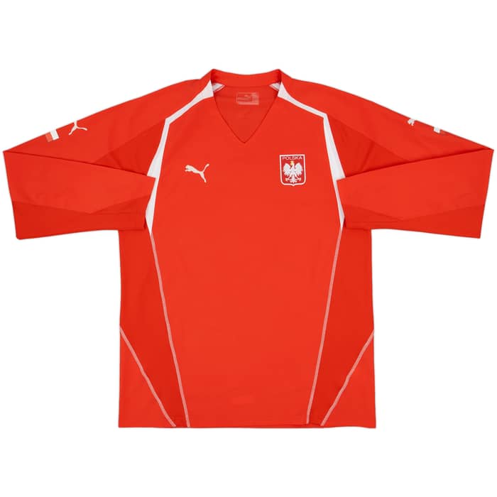 2006-08 Poland Away L/S Shirt - 8/10 - (XL)