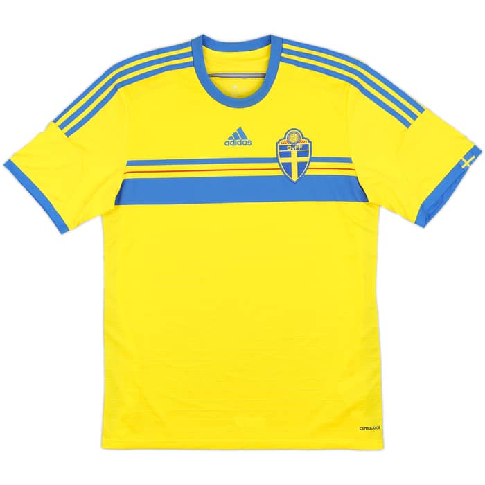 2014-15 Sweden Home Shirt - 9/10 - (XL)