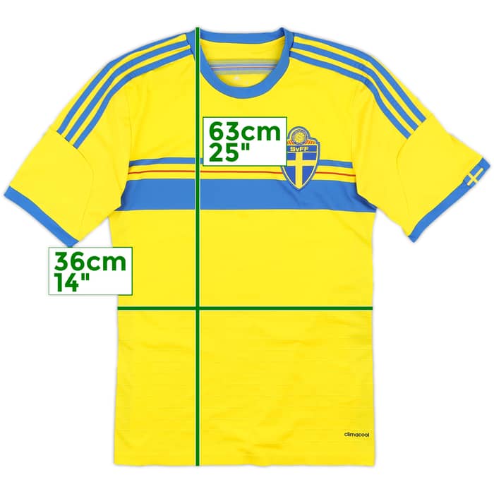 2014-15 Sweden Home Shirt - 7/10 - (S)