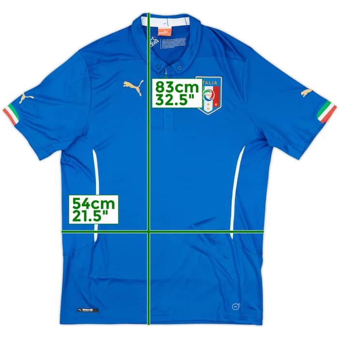 2014-15 Italy Home Shirt - 5/10 - (XL)