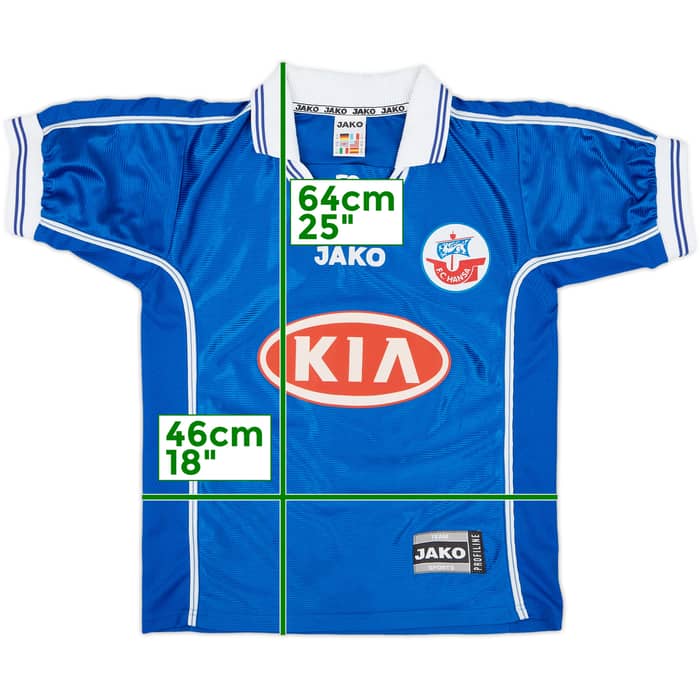 2001-02 Hansa Rostock Home Shirt - 9/10 - (XS)