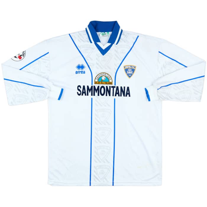 1997-98 Empoli Match Issue Away L/S Shirt Cappellini #18