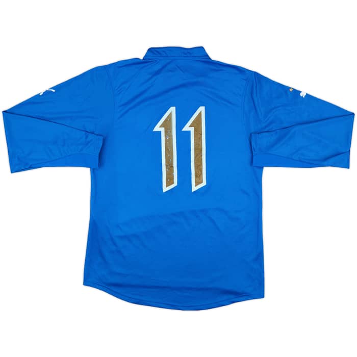 2009-10 Napoli Match Issue Third L/S Shirt Amodio #32
