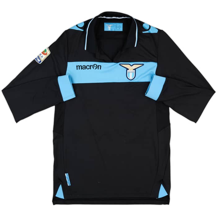 2012-13 Lazio Match Issue Away L/S Shirt Candreva #87