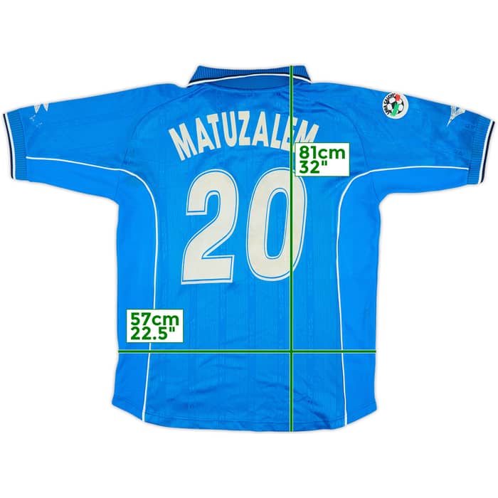 2000-01 Napoli Match Issue Home Shirt Matuzalem #20