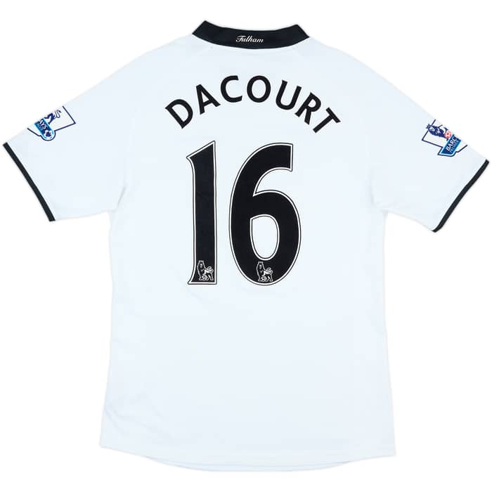 2008-09 Fulham Home Shirt Dacourt #16 - 8/10 - (L)