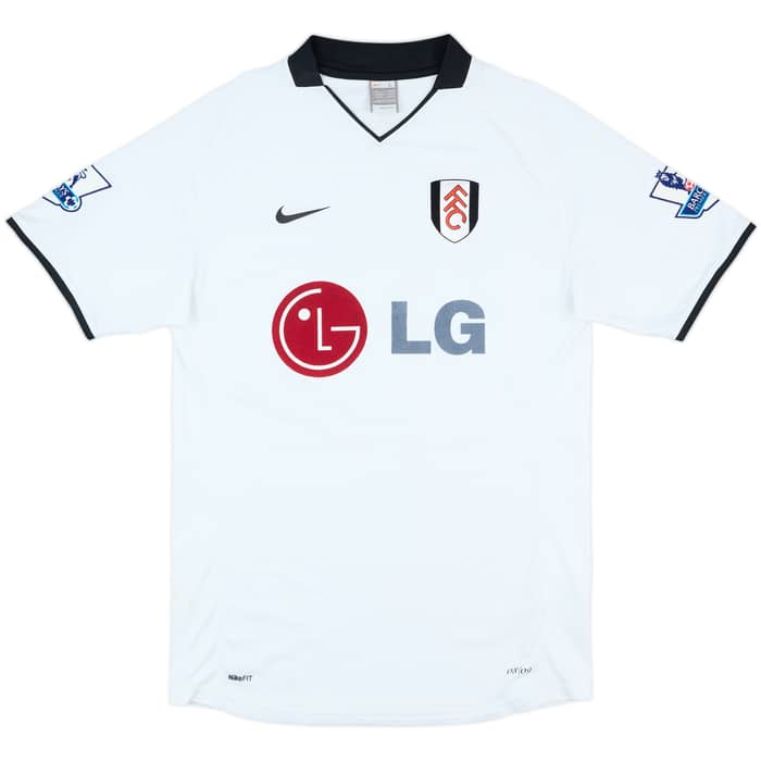 2008-09 Fulham Home Shirt Dacourt #16 - 8/10 - (L)