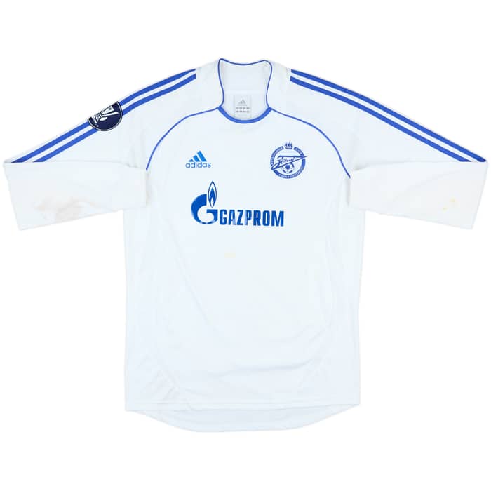 2007 Zenit St. Petersburg Match Issue UEFA Cup Away L/S Shirt Anyukov #22