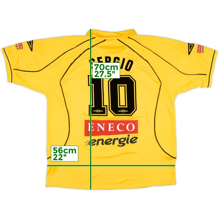 2002-03 Roda JC Home Shirt Sergio #10 - 8/10 - (L)