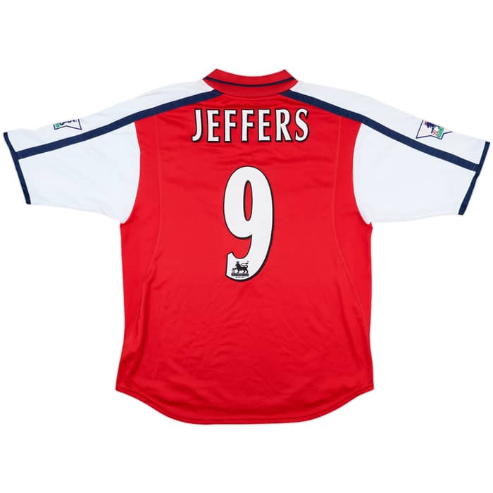 2001-02 Arsenal Home Shirt Jeffers #9 - 8/10 - (M)